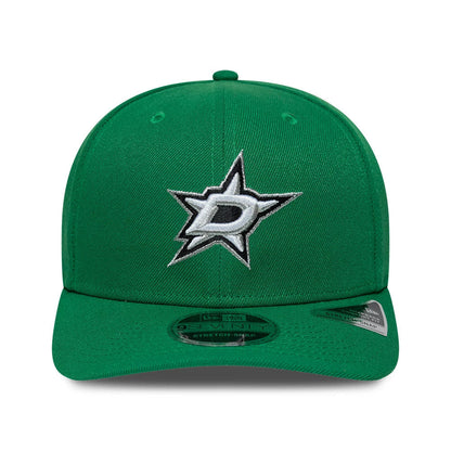 New Era Dallas Stars NHL Team Green 9SEVENTY Stretch Snap Adjustable Cap