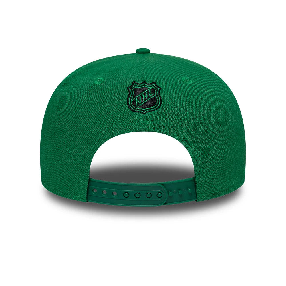 New Era Dallas Stars NHL Team Green 9SEVENTY Stretch Snap Adjustable Cap