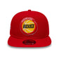 New Era Houston Rockets NBA Hardwood Classic Red 9FIFTY A-Frame Snapback Adjustable Cap