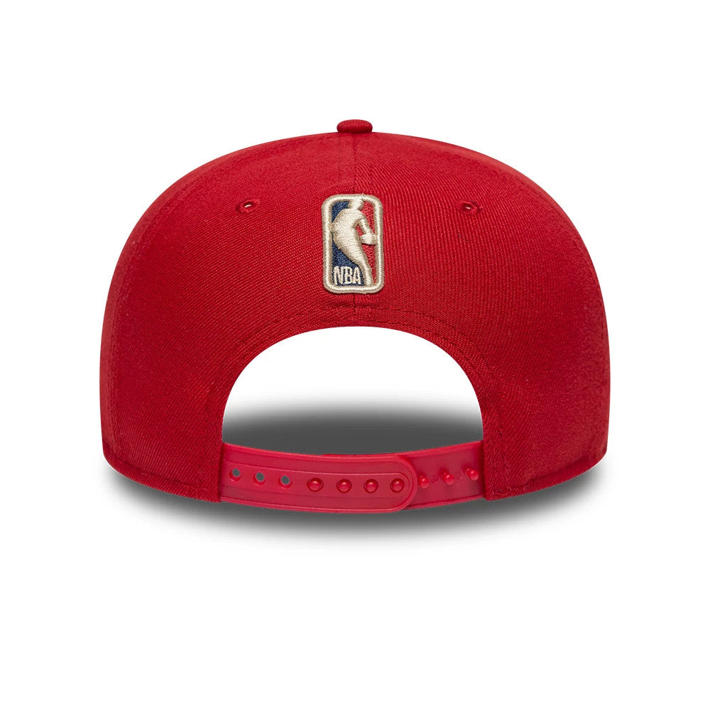 New Era Denver Nuggets NBA Hardwood Classic Dark Red 9FIFTY A-Frame Snapback Adjustable Cap