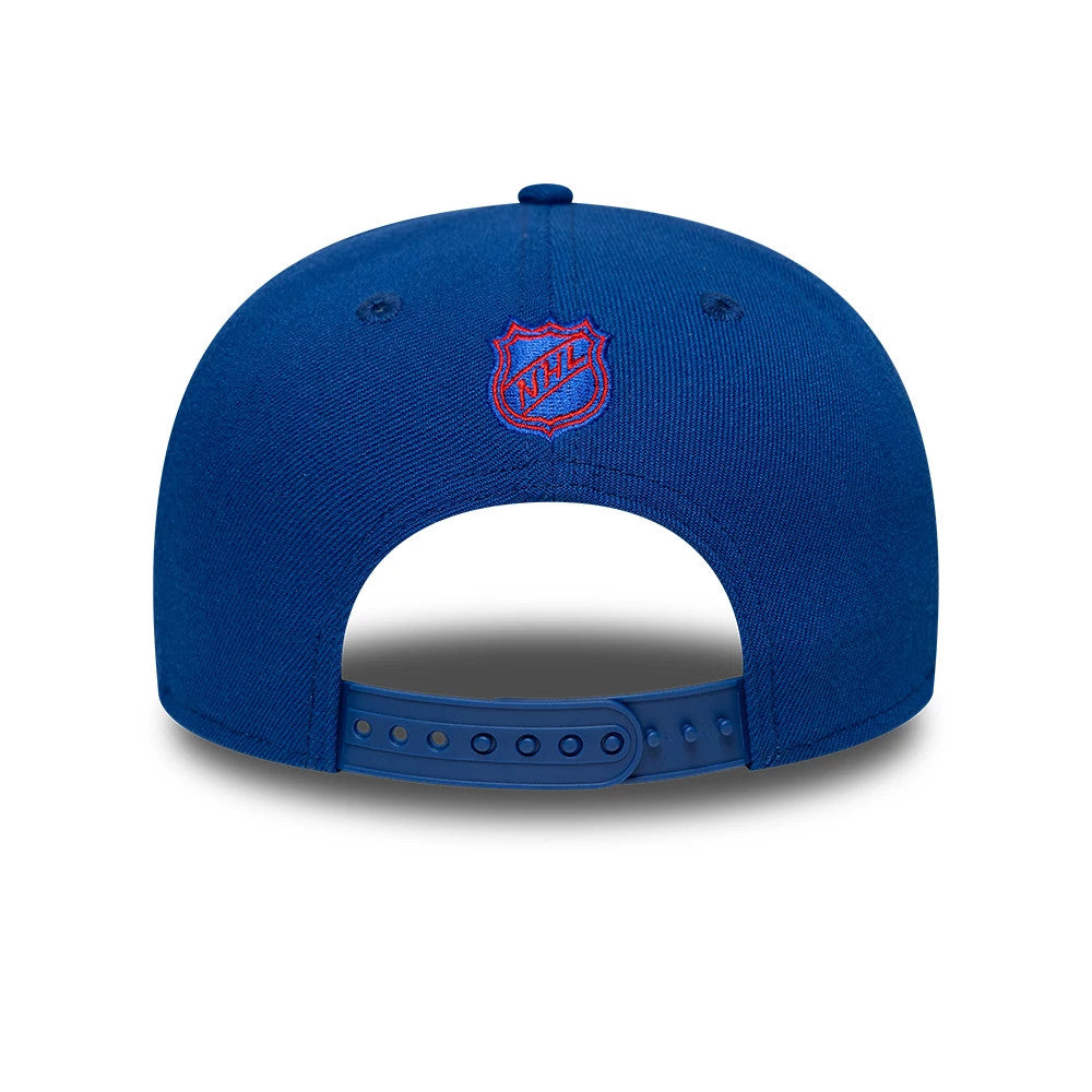 New Era New York Rangers NHL Team Blue 9SEVENTY Stretch Snap Adjustable Cap