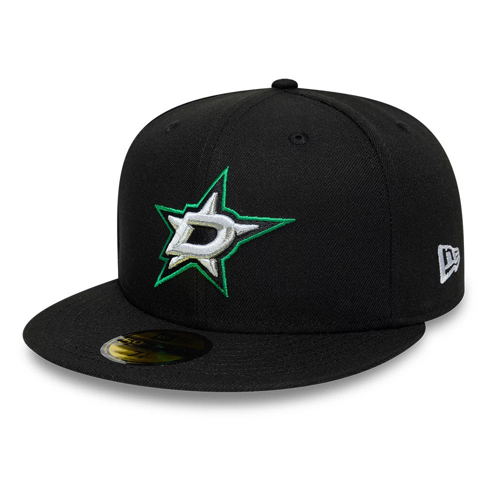 New Era Dallas Stars NHL Basic Black 59FIFTY Fitted Cap