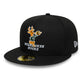 New Era Milwaukee Bucks NBA Hardwood Classic Black 9FIFTY A-Frame Snapback Adjustable Cap