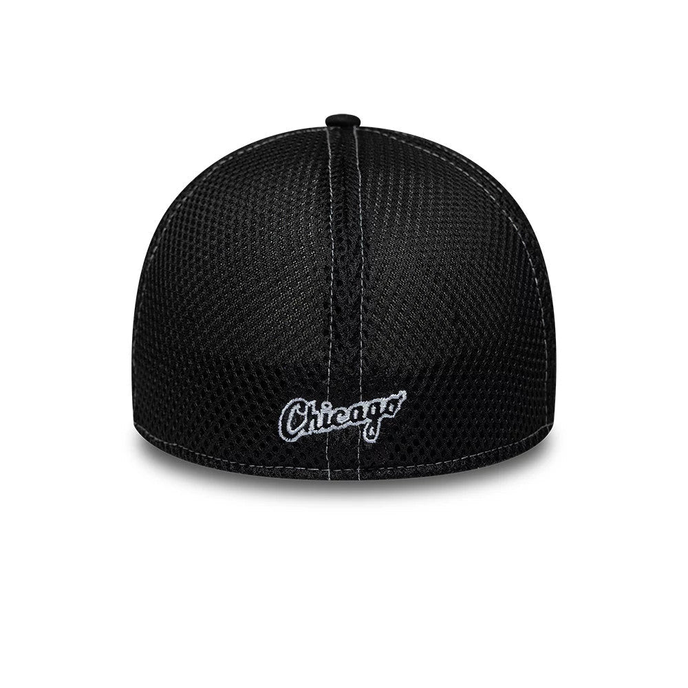 New Era Chicago White Sox MLB Neo Black 39THIRTY Stretch Fit Cap