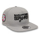 New Era San Antonio Spurs NBA Hardwood Classic Grey 9FIFTY A-Frame Snapback Adjustable Cap
