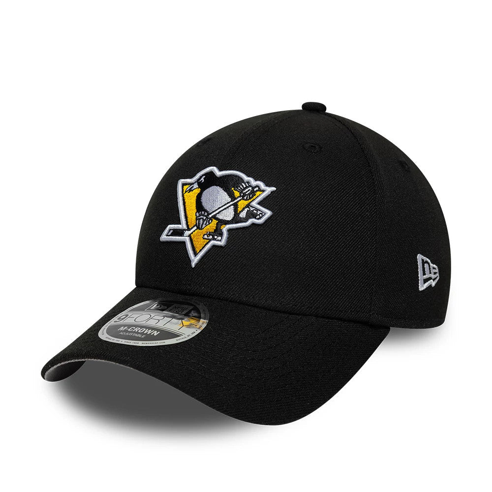 New Era Pittsburgh Penguins NHL Team Black 9SEVENTY Stretch Snap Adjustable Cap