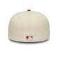 NEW ERA LA Dodgers MLB Paisley Visor Cream 59FIFTY Fitted Cap
