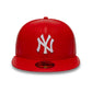 NEW ERA New York Yankees MLB Leather Red 59FIFTY Fitted Cap