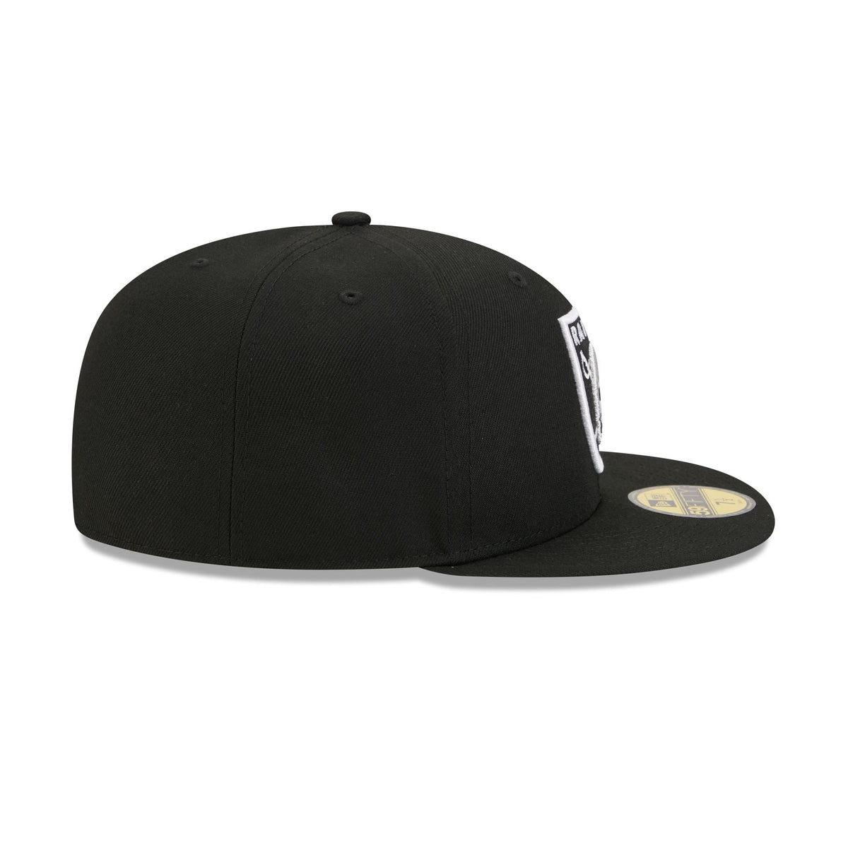 NEW ERA Las Vegas Raiders NFL Official Team Colours Black 59FIFTY Fitted Cap