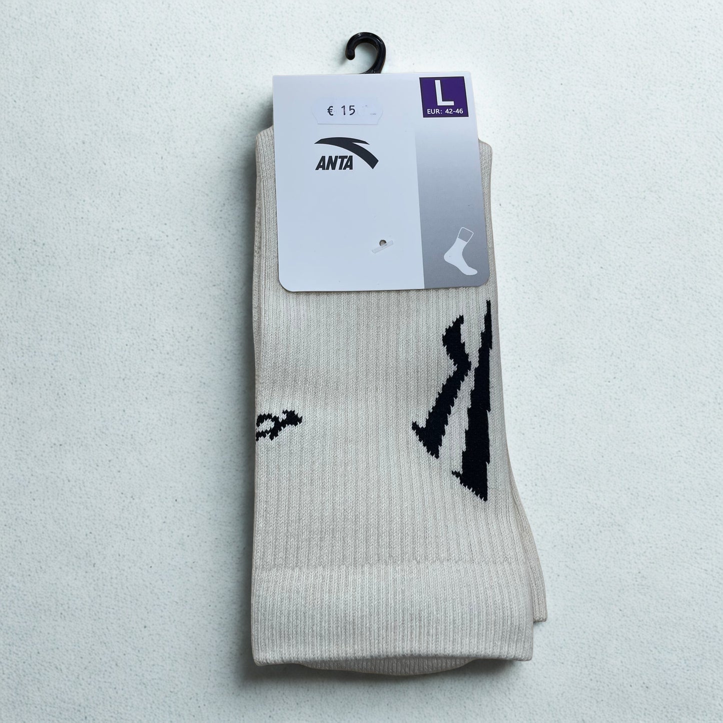 Anta KAI Crew Terry Basketball Socks