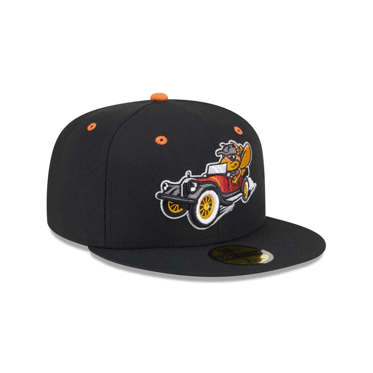 New Era Winston-Salem Dash Black Theme Nights 59FIFTY Fitted Hat