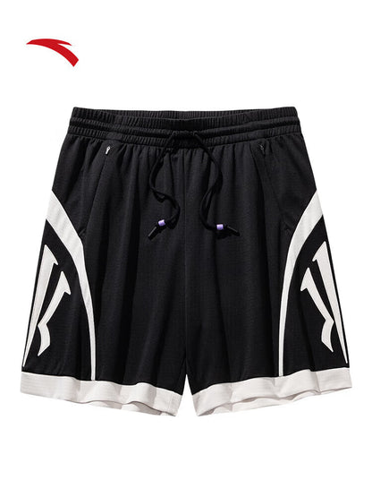 ANTA KAI Black Knit Game Shorts