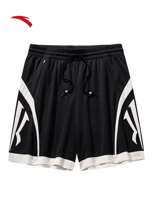 ANTA KAI Black Knit Game Shorts