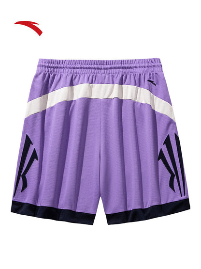 ANTA KAI Purple Knit Game Shorts