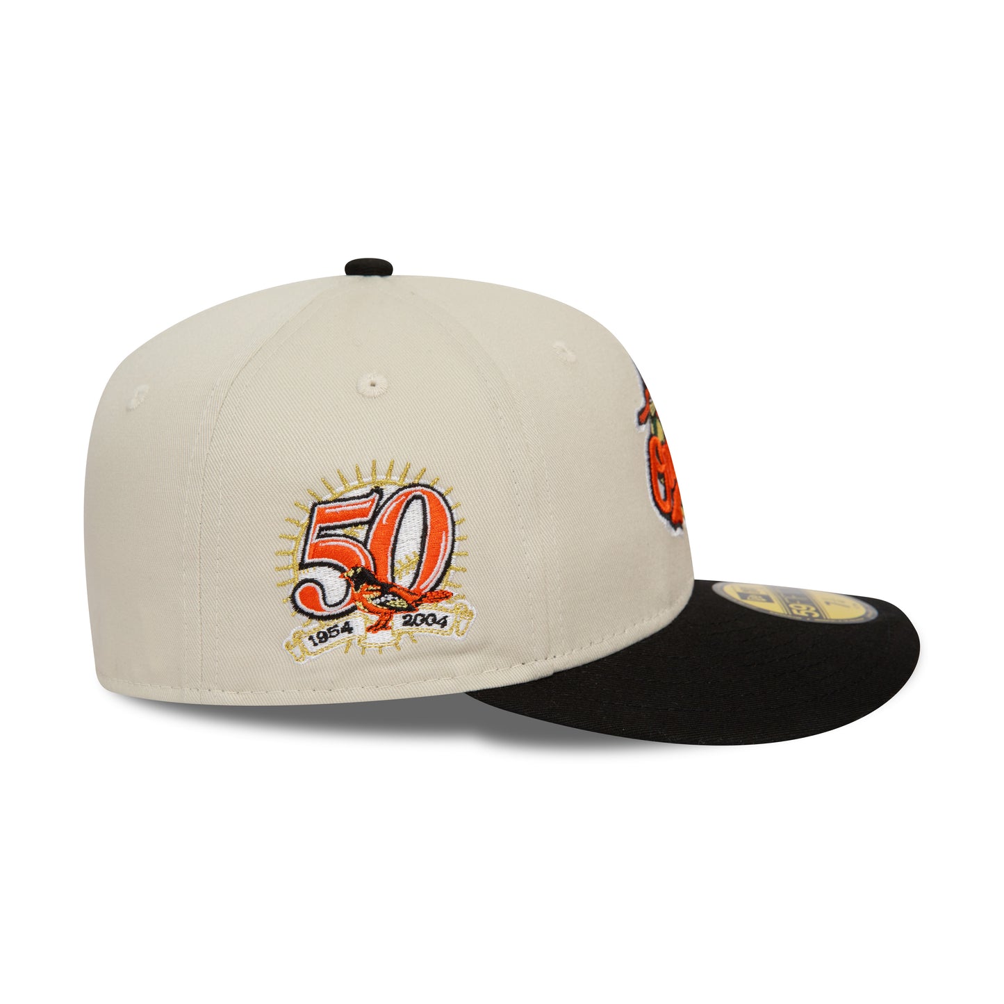 NEW ERA Baltimore Orioles MLB Pin Stone 59FIFTY Low Profile Fitted Cap