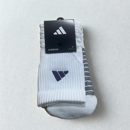 ADIDAS Select Basketball Socks "White/Purple"