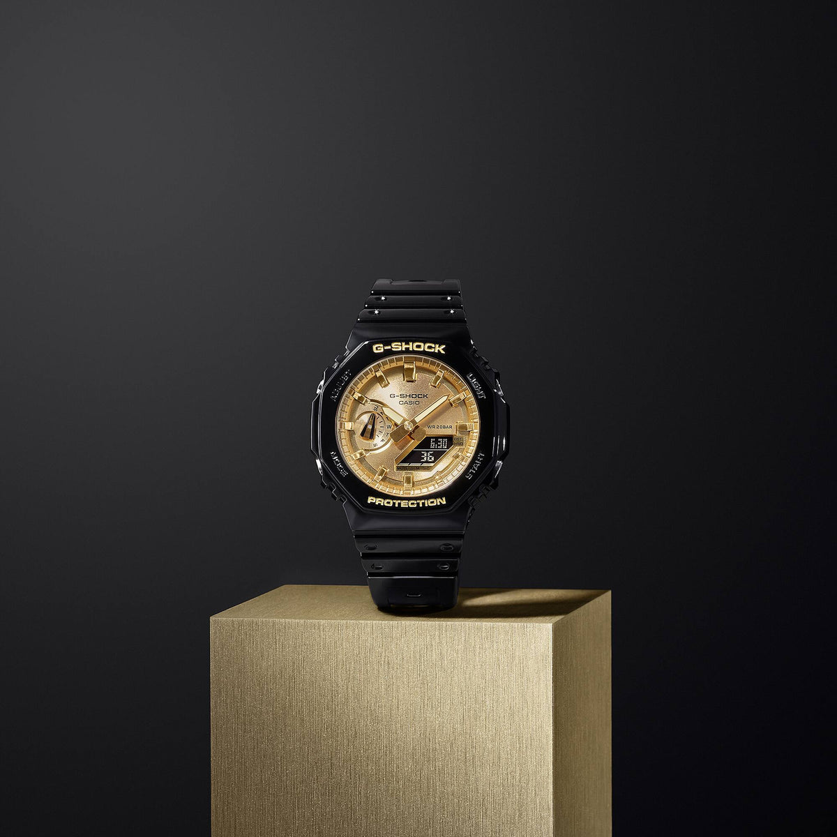 CASIO G-SHOCK ANALOG-DIGITAL 2100 Series GA-2100GB-1A