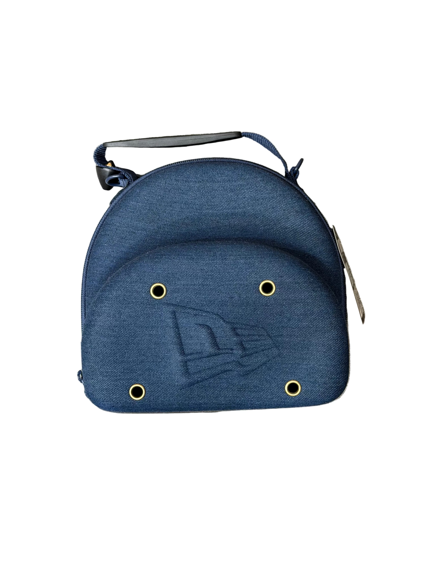 New Era navy denim 2Pk cap carrier