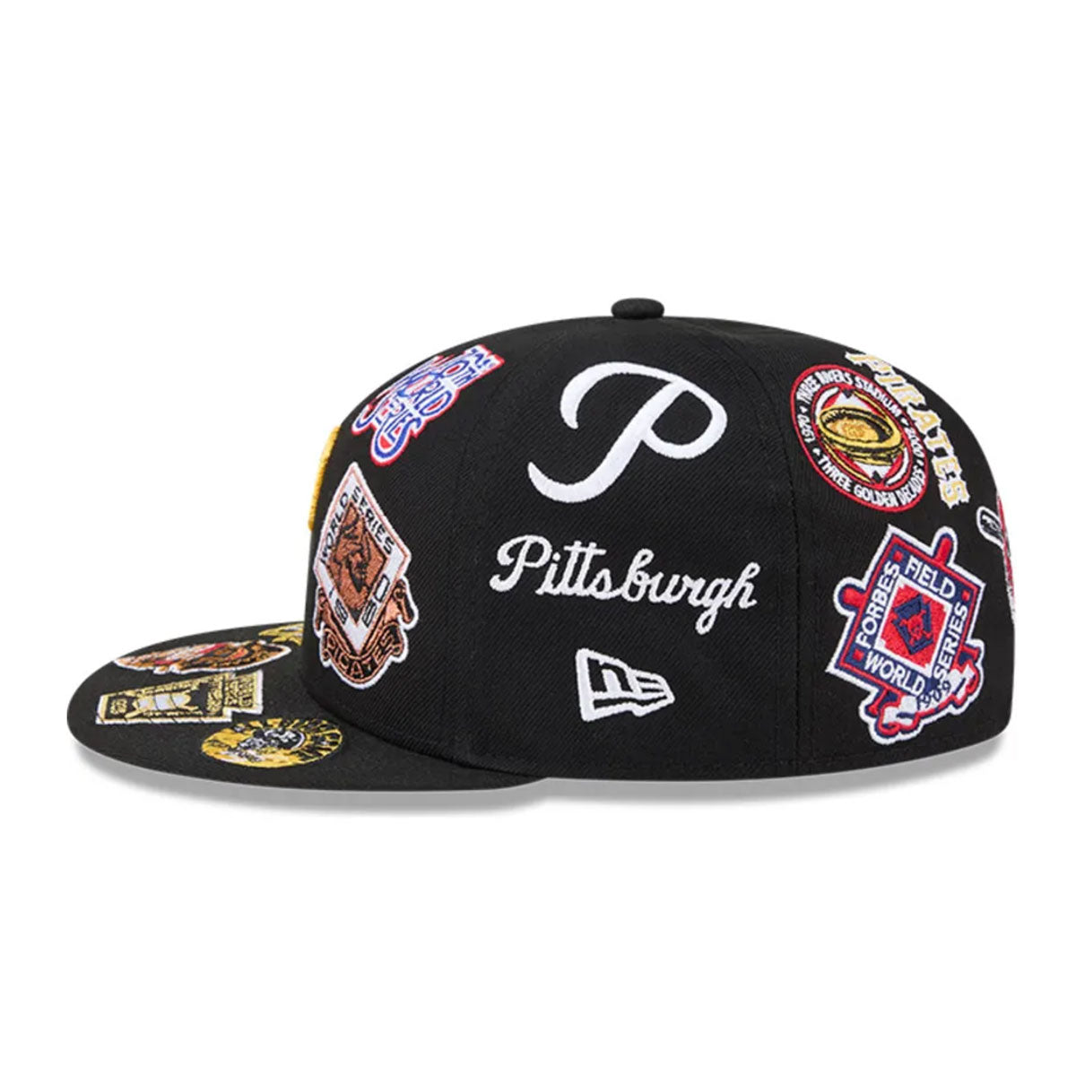 New Era Pittsburgh Pirates MLB All Over Team 59FIFTY Fitted Cap
