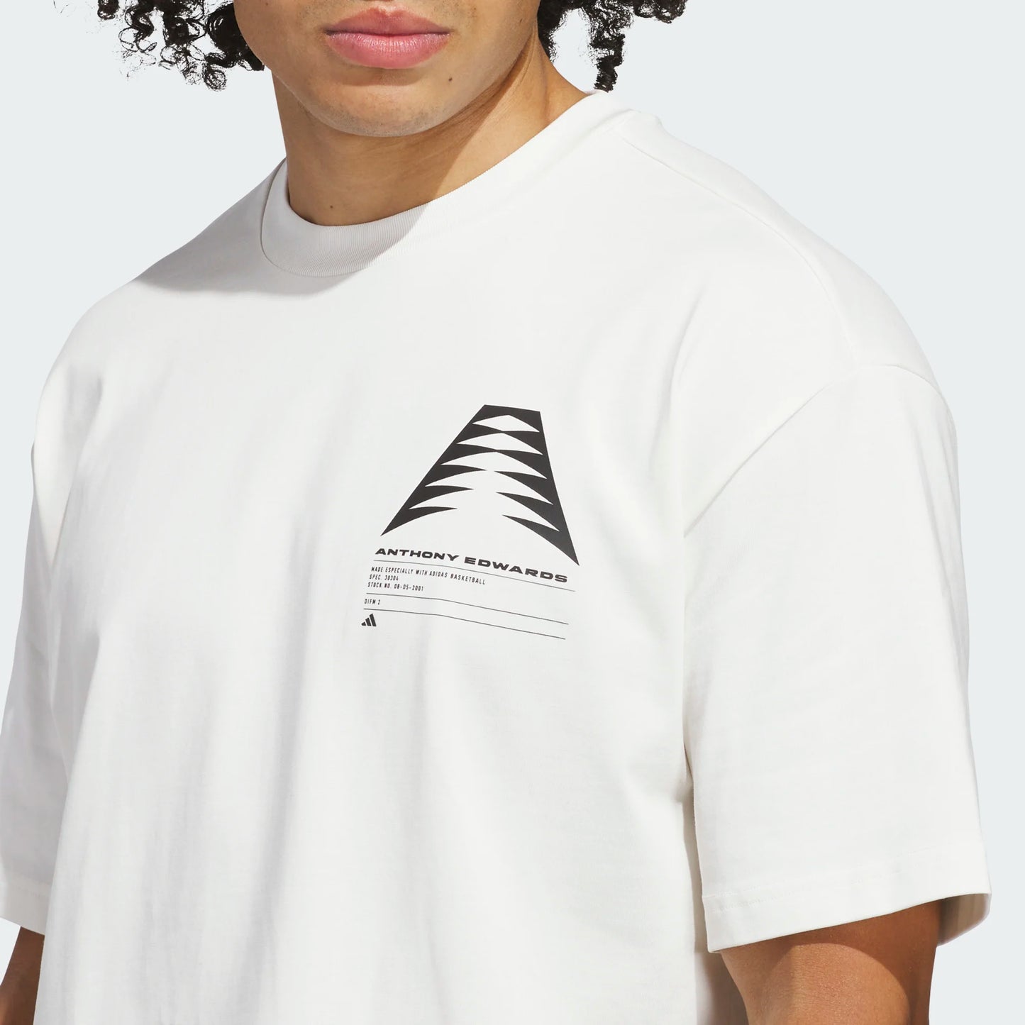 ADIDAS ANTED GFX TEE 3 Anthony Edwards