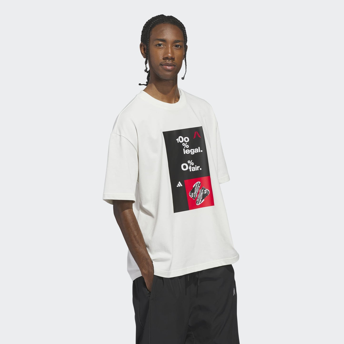ADIDAS ANTHONY EDWARDS ARCHIVE T-SHIRT