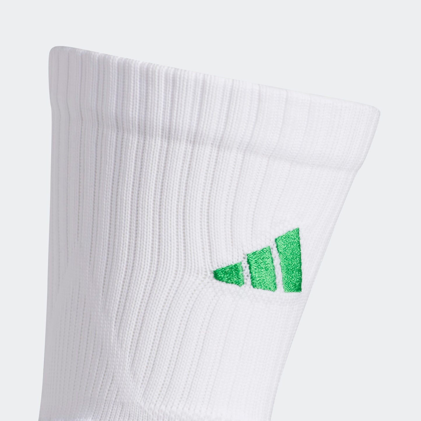 ADIDAS Select Basketball Socks (White/Green)