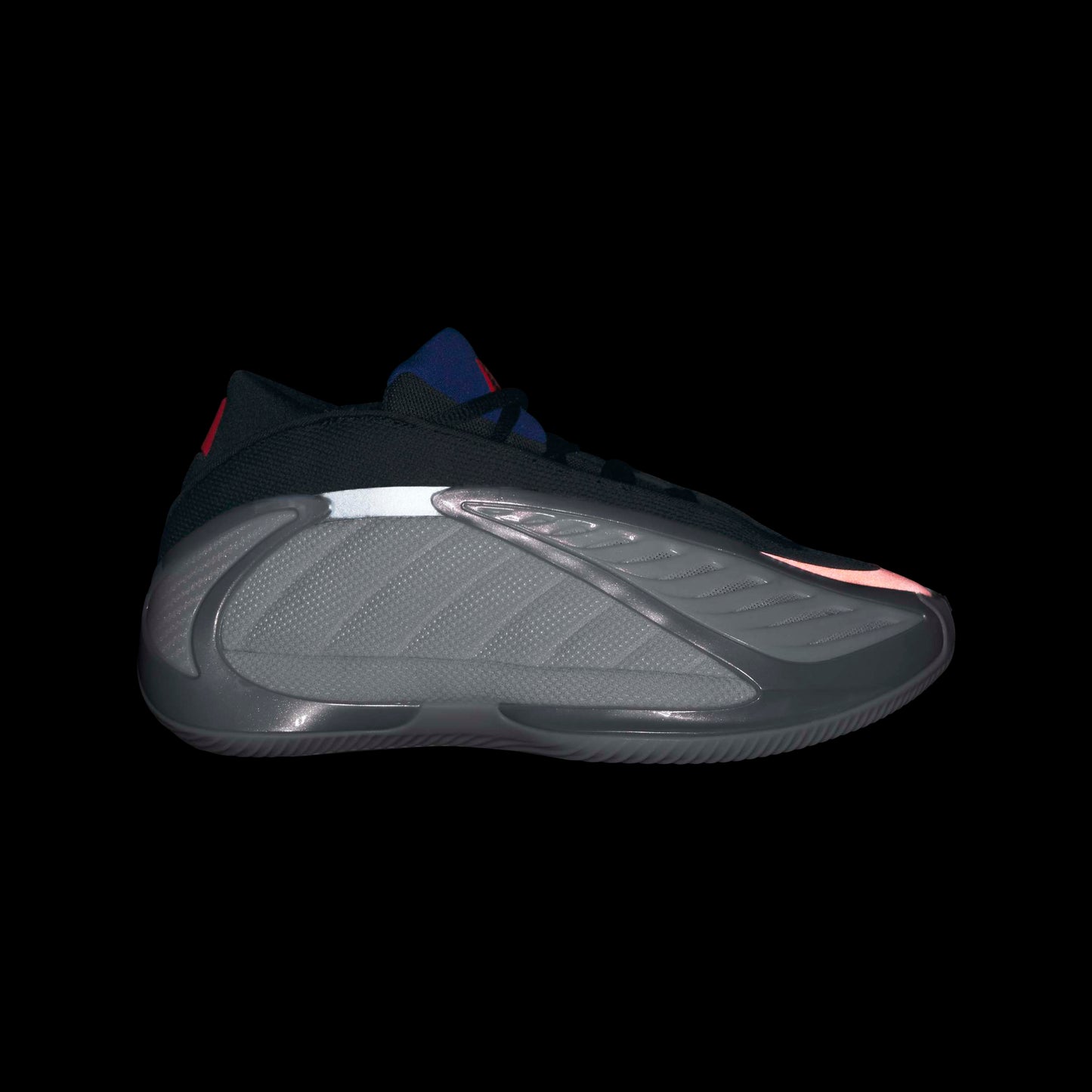 ADIDAS Anthony Edwards 2 "Cloud White / Lucid Red / Silver Metallic" Kids