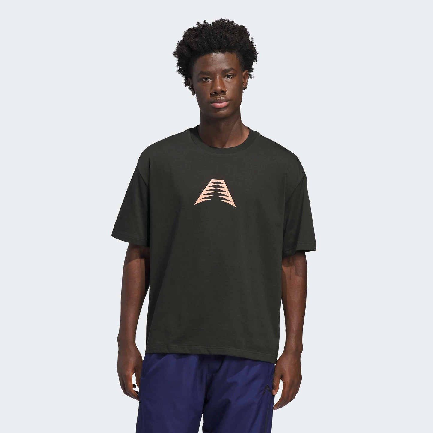 ADIDAS ANTED PHOTO TEE BLACK Anthony Edwards
