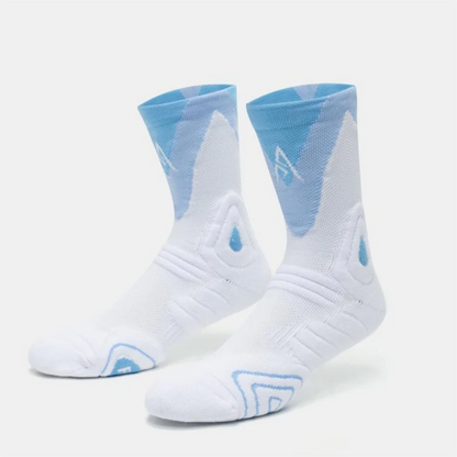 Rigorer AR logo Socks "White/Blue"