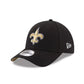 NEW ERA New Orleans Saints The League Black 9FORTY Adjustable Cap