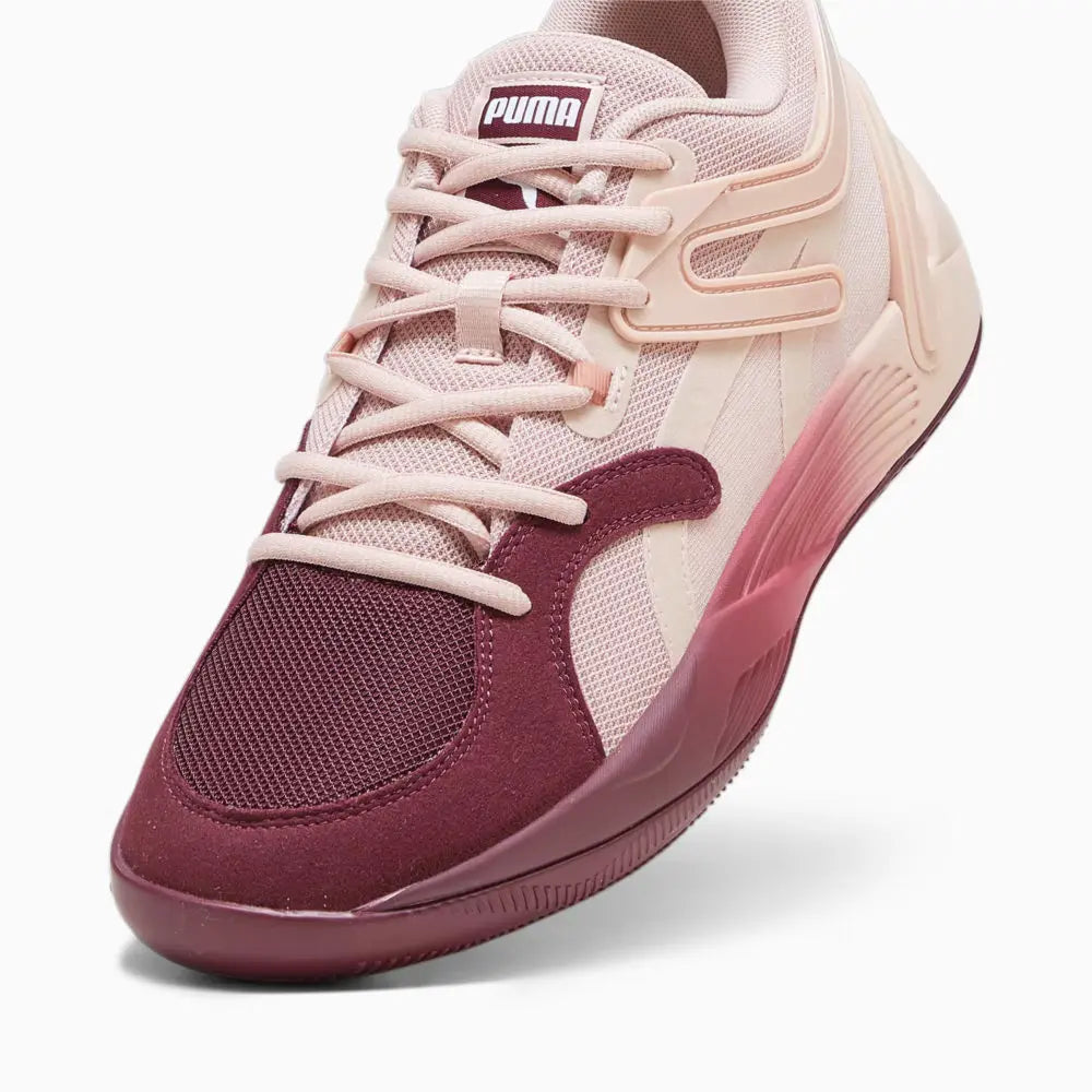 PUMA TRC Blaze Court Basketball Shoes Roze Quartz Aubergine