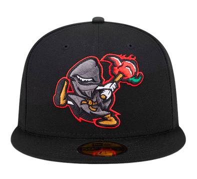 New Era Carolina Reapers Alt Black Fitted Hat