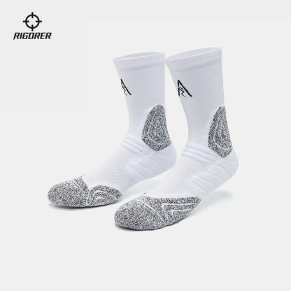 Rigorer AR logo Socks Pro "White/Grey"