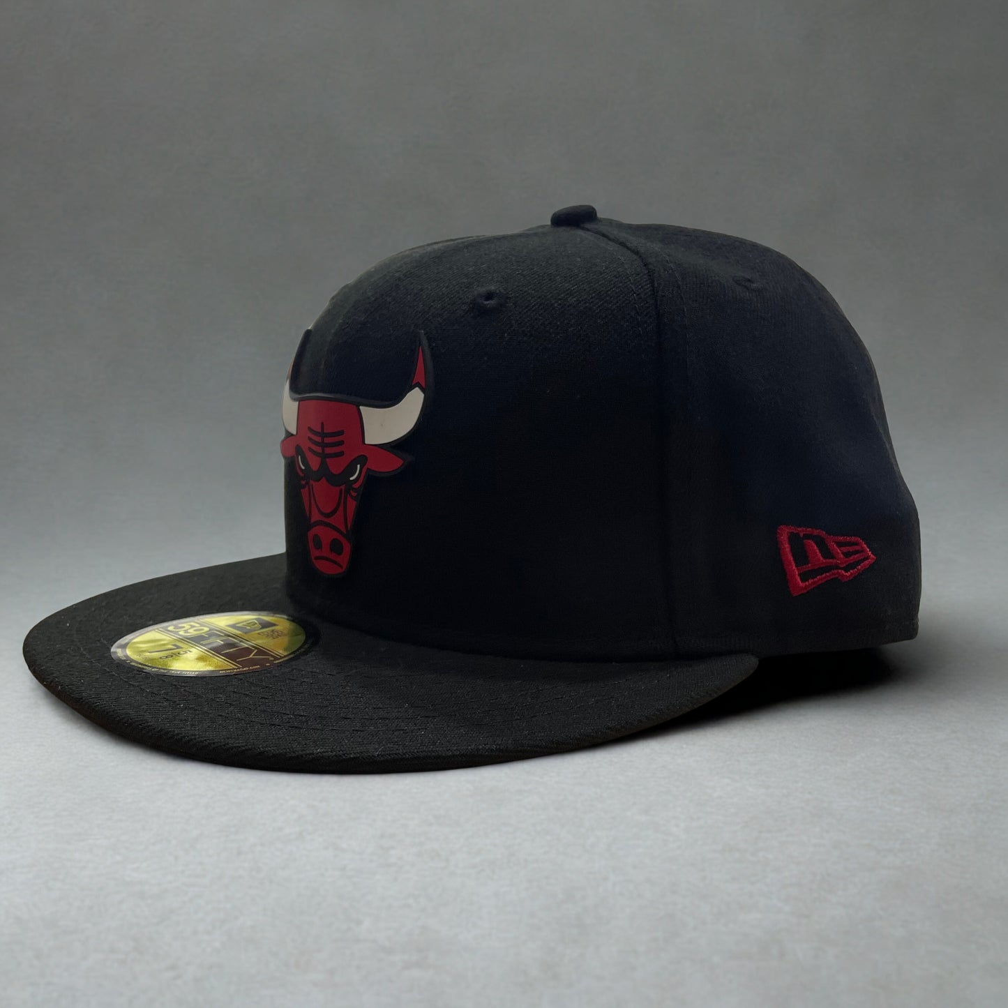 New Era Chicago Bulls Team Rubber NBA 59fifty Fitted