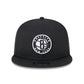 NEW ERA Brooklyn Nets Metallic Arch Black 9FIFTY Snapback Cap