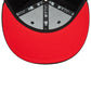 NEW ERA Chicago Bulls NBA Rear Logo Black 9FIFTY Snapback Cap