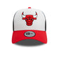 NEW ERA Chicago Bulls NBA Red 9FORTY A-Frame Trucker Cap