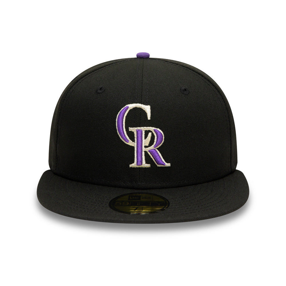 NEW ERA Colorado Rockies Authentic On Field Black 59FIFTY Fitted Cap
