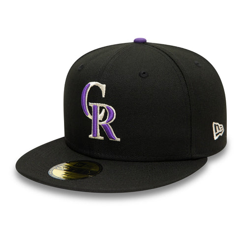 NEW ERA Colorado Rockies Authentic On Field Black 59FIFTY Fitted Cap