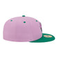 New Era Augusta GreenJackets Pink/Green Minor League Theme Nights 59FIFTY Fitted Hat