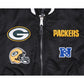 GREEN BAY PACKERS X ALPHA X NEW ERA MA-1 BOMBER JACKET
