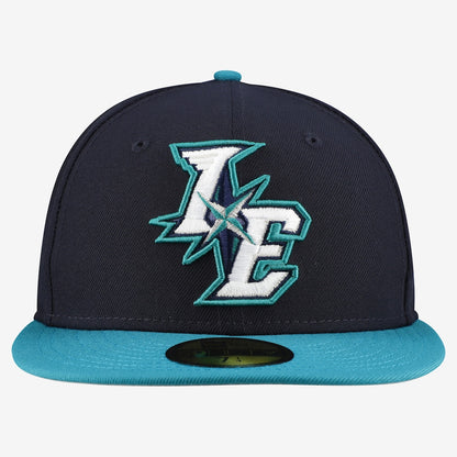 New Era Inland Empire 66ers New Era Navy/Green Authentic Collection 59FIFTY Fitted Hat