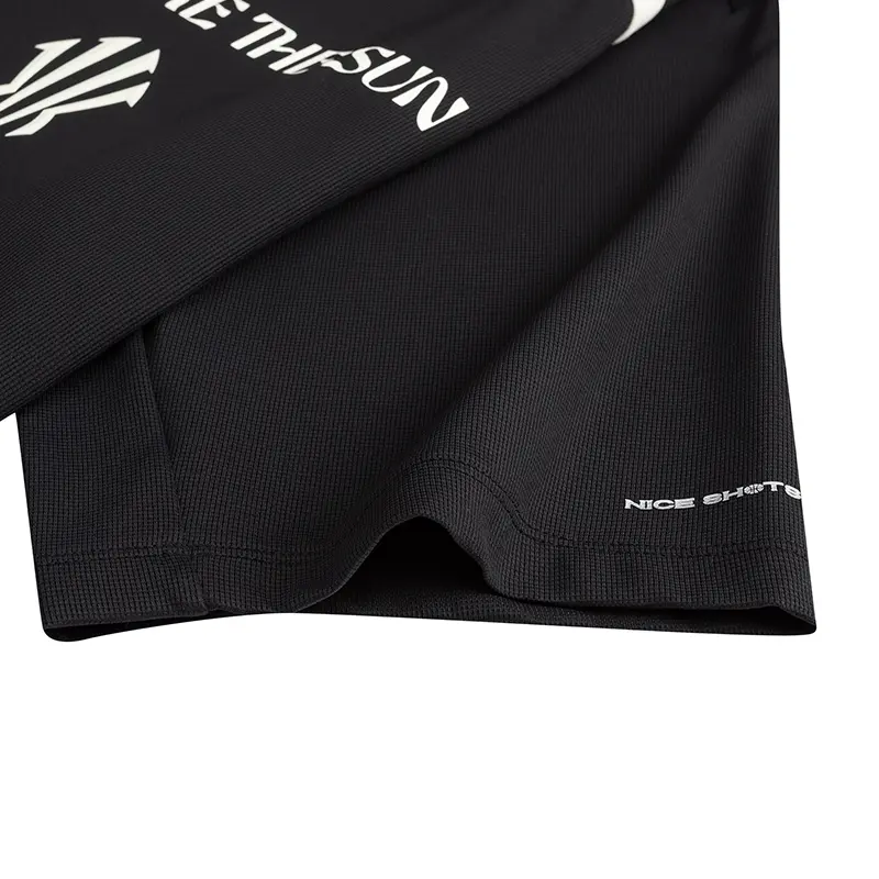 ANTA KAI Rise Like The Sun Performance Black T-Shirt
