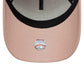 NEW ERA LA Dodgers MLB Outline Pastel Pink 9FORTY E-Frame Trucker Adjustable Cap