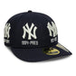 NEW ERA New York Yankees MLB Historic Navy Low Profile 59FIFTY Fitted Cap
