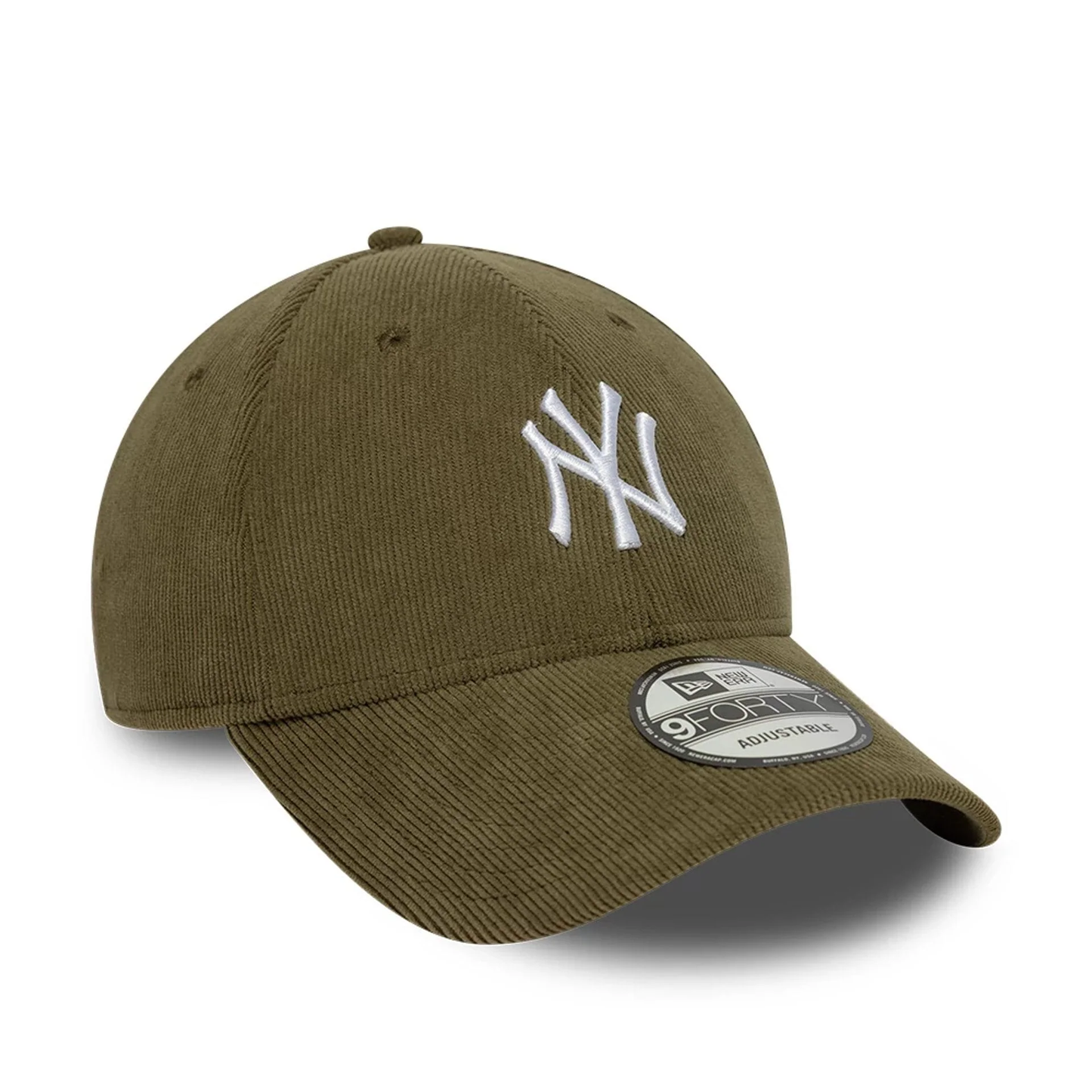 NEW ERA New York Yankees MLB Soft Cord Dark Green 9FORTY Adjustable Cap
