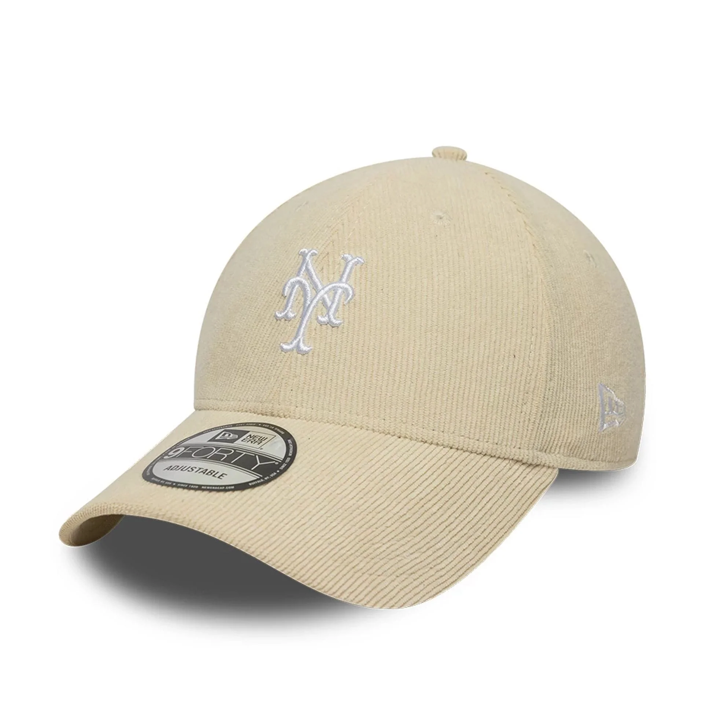 NEW ERA New York Mets MLB Soft Cord Cream 9FORTY Adjustable Cap
