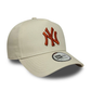 NEW ERA New York Yankees MLB League Essential Cream 9FORTY E-Frame Adjustable Cap