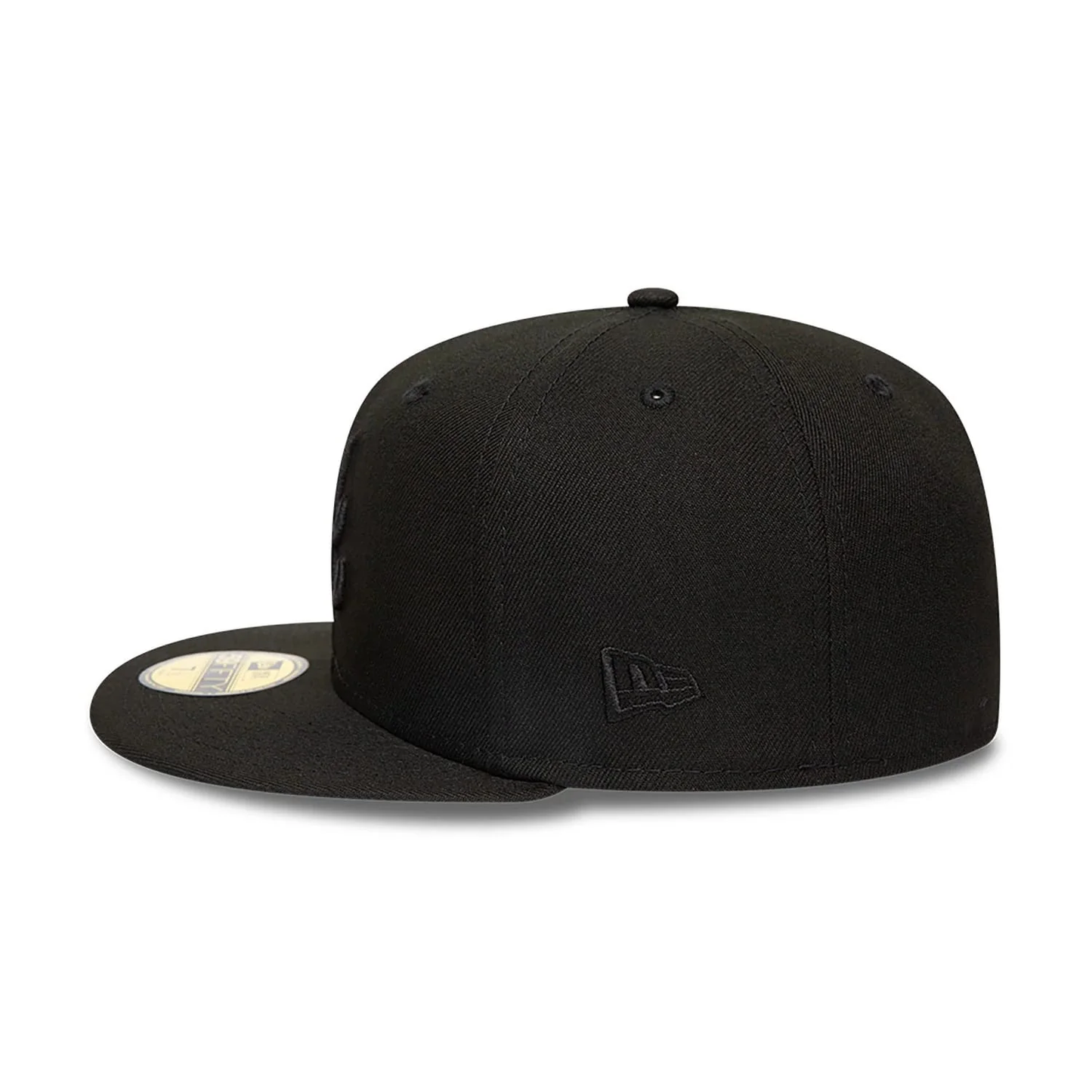 NEW ERA Atlanta Braves MLB Black on Black 59FIFTY Fitted Cap