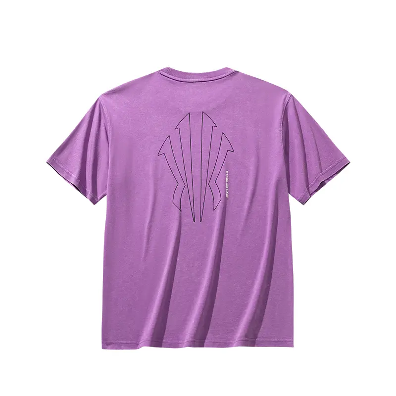 ANTA KAI Rise Like The Sun Washed Purple T-Shirt
